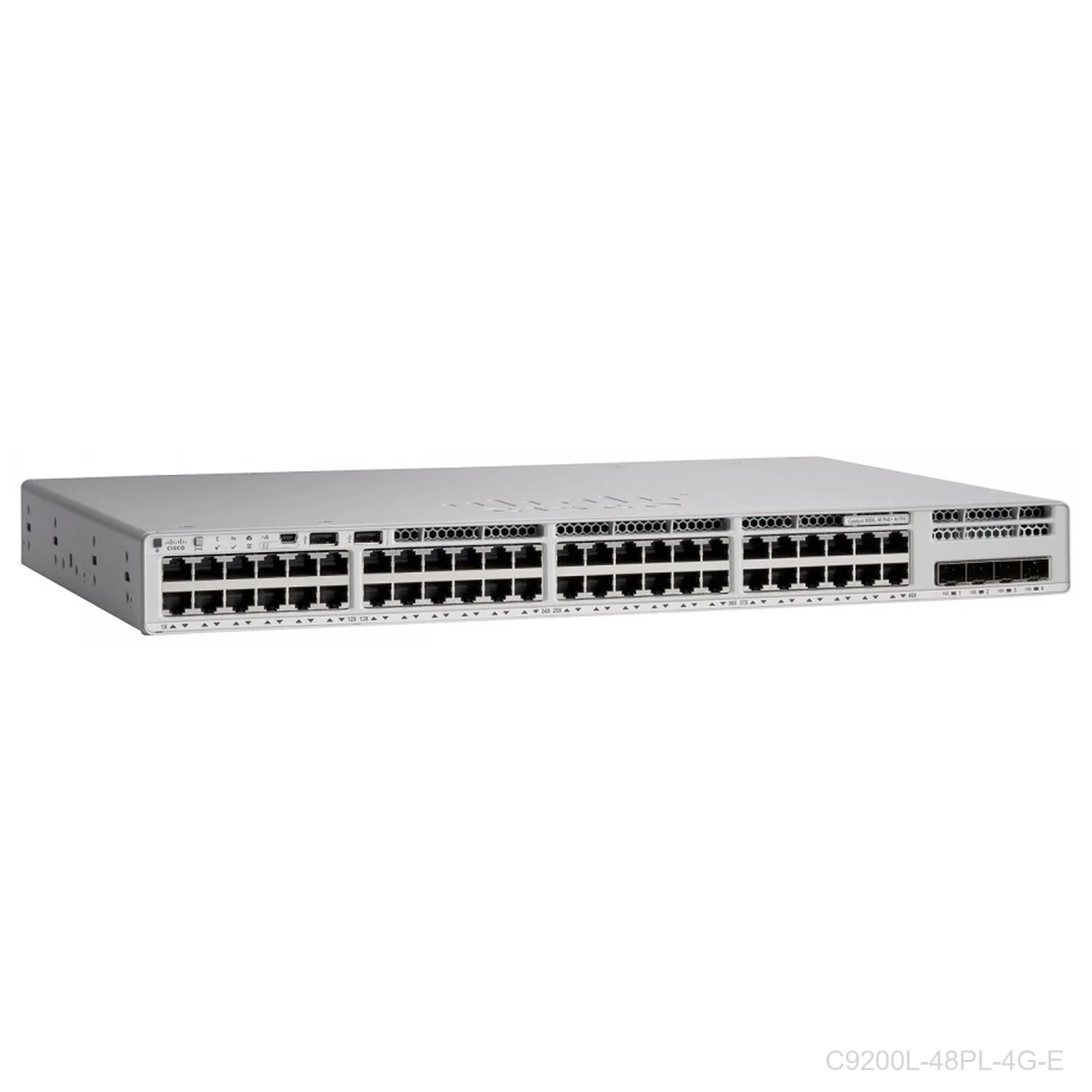 [C9200L-48PL-4G-E] Cisco C9200L-48PL-4G-E, Catalyst 9200L 48-Port partial PoE+ Switch