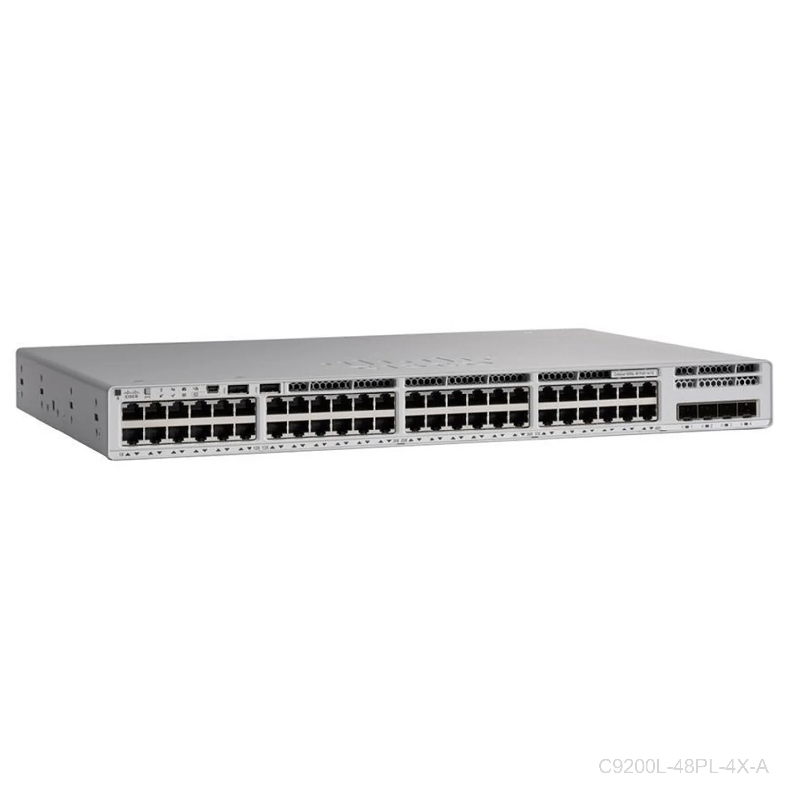 [C9200L-48PL-4X-A] Cisco C9200L-48PL-4X-A, Catalyst 9200L 48-Port partial PoE+ Switch