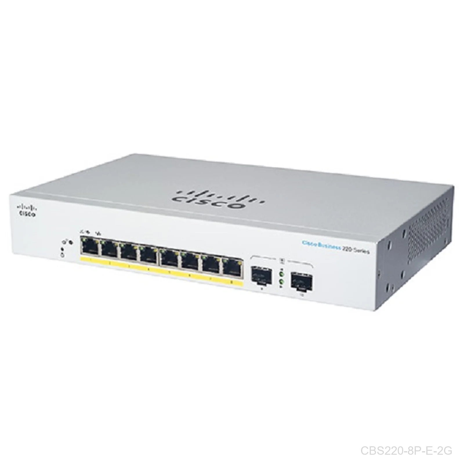 [CBS220-8P-E-2G] Cisco CBS220-8P-E-2G, 8 ports Giga POE+ 65W, 2 x 1G SFP port, Switch