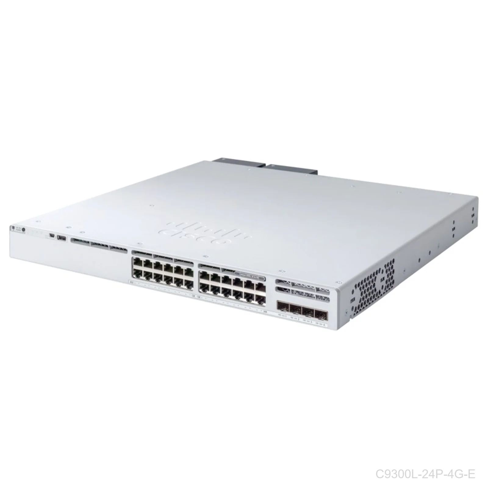 [C9300L-24P-4G-E] Cisco C9300L-24P-4G-E, Catalyst 9300L 24-Port PoE+ Switch Network