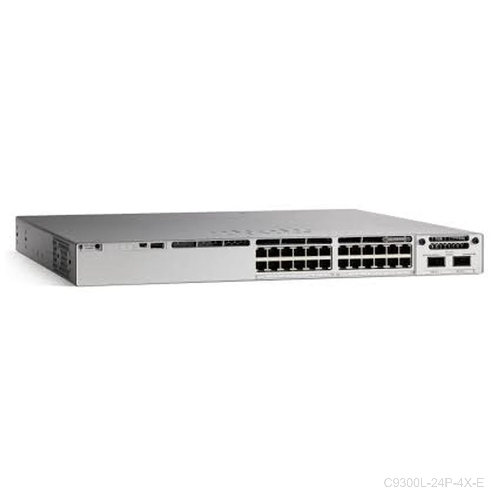 [C9300L-24P-4X-E] Cisco C9300L-24P-4X-E, Catalyst 9300L 24-Port PoE+ Switch Network