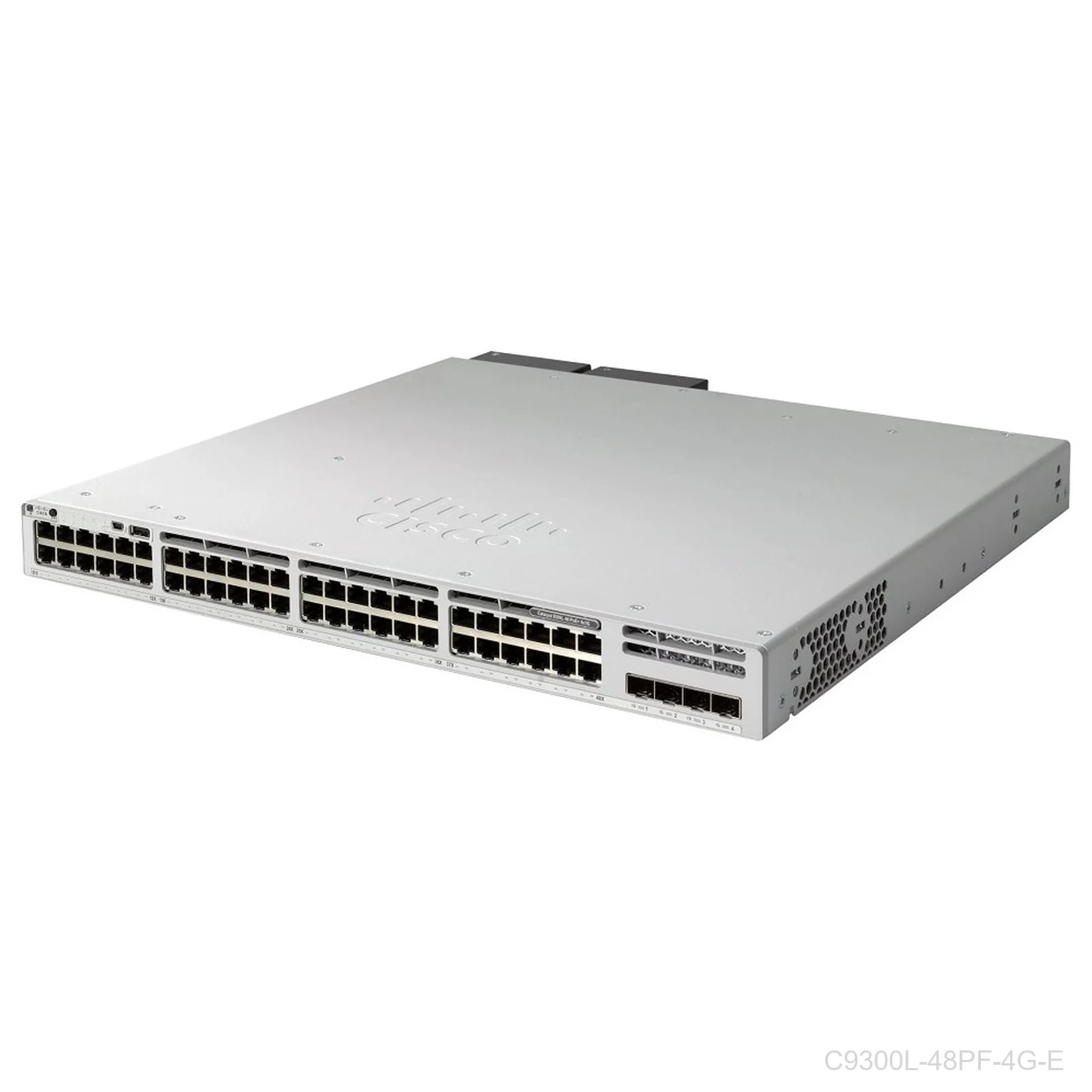 [C9300L-48PF-4G-E] Cisco C9300L-48PF-4G-E, Catalyst 9300L 48-Port PoE+ Switch Network