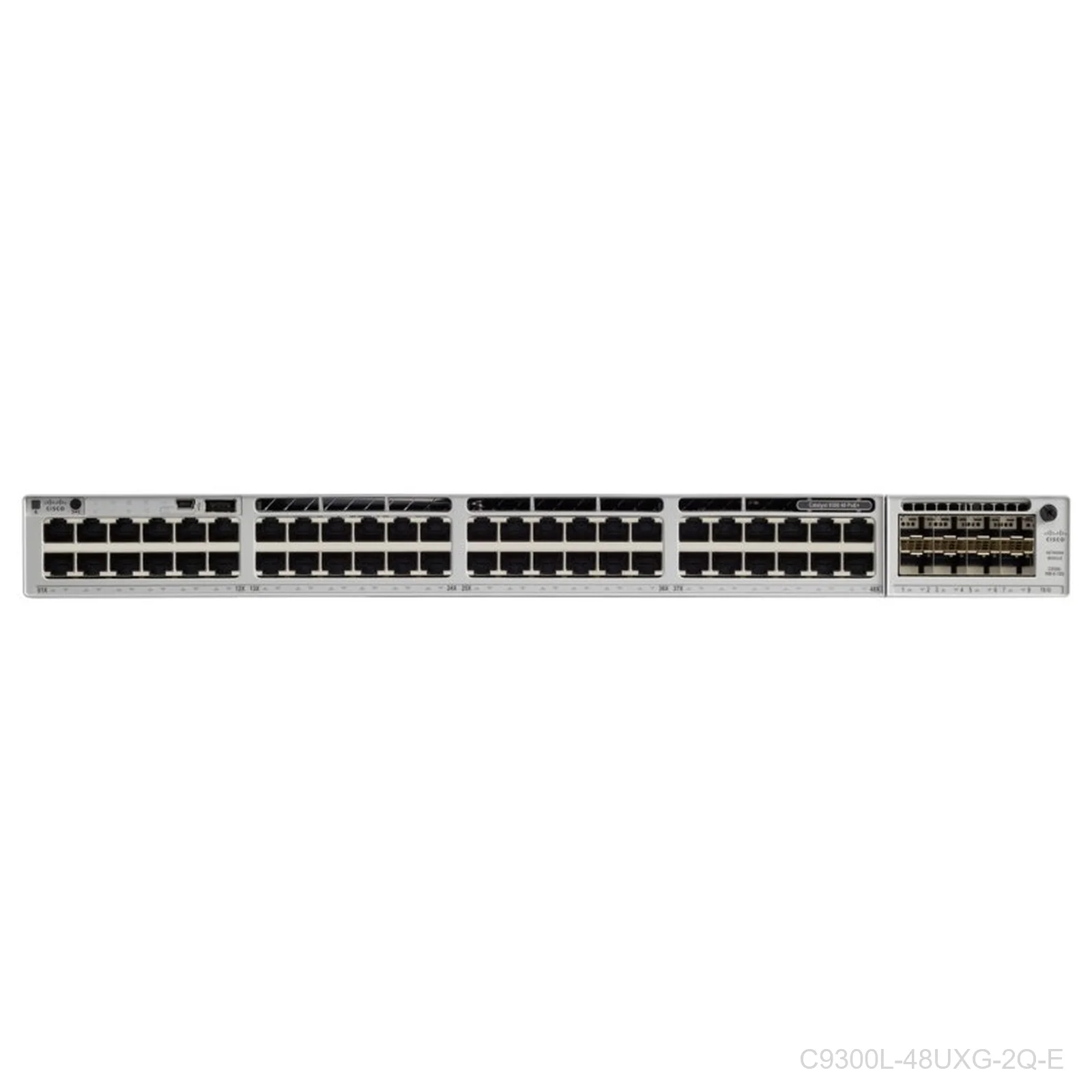[C9300L-48UXG-2Q-E] Cisco C9300L-48UXG-2Q-E, Catalyst 9300L 48-Port UPOE Switch Network