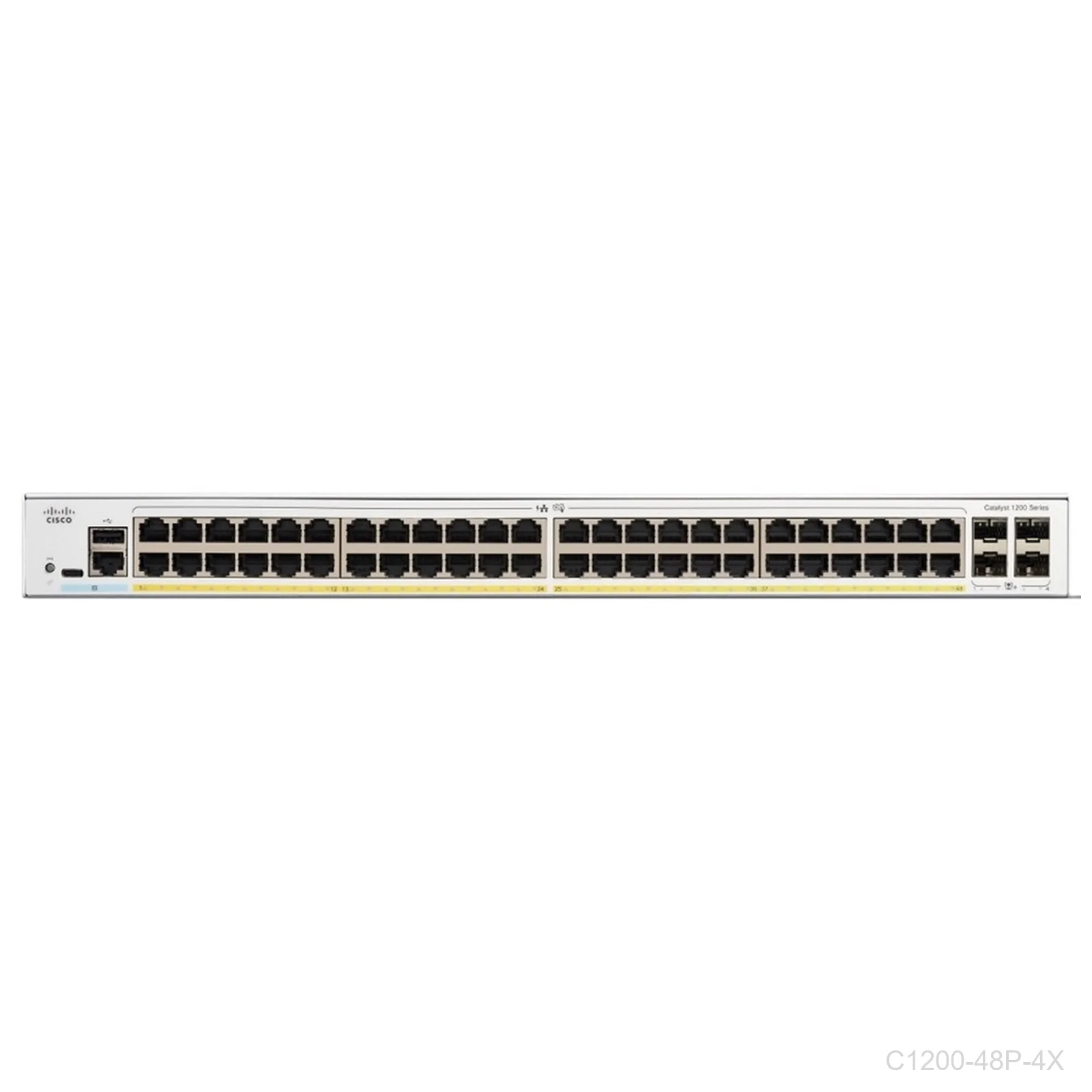 [C1200-48P-4X] Cisco C1200-48P-4X, 48 ports Giga POE+ 375W + 4 x 10G, Catalyst Switch