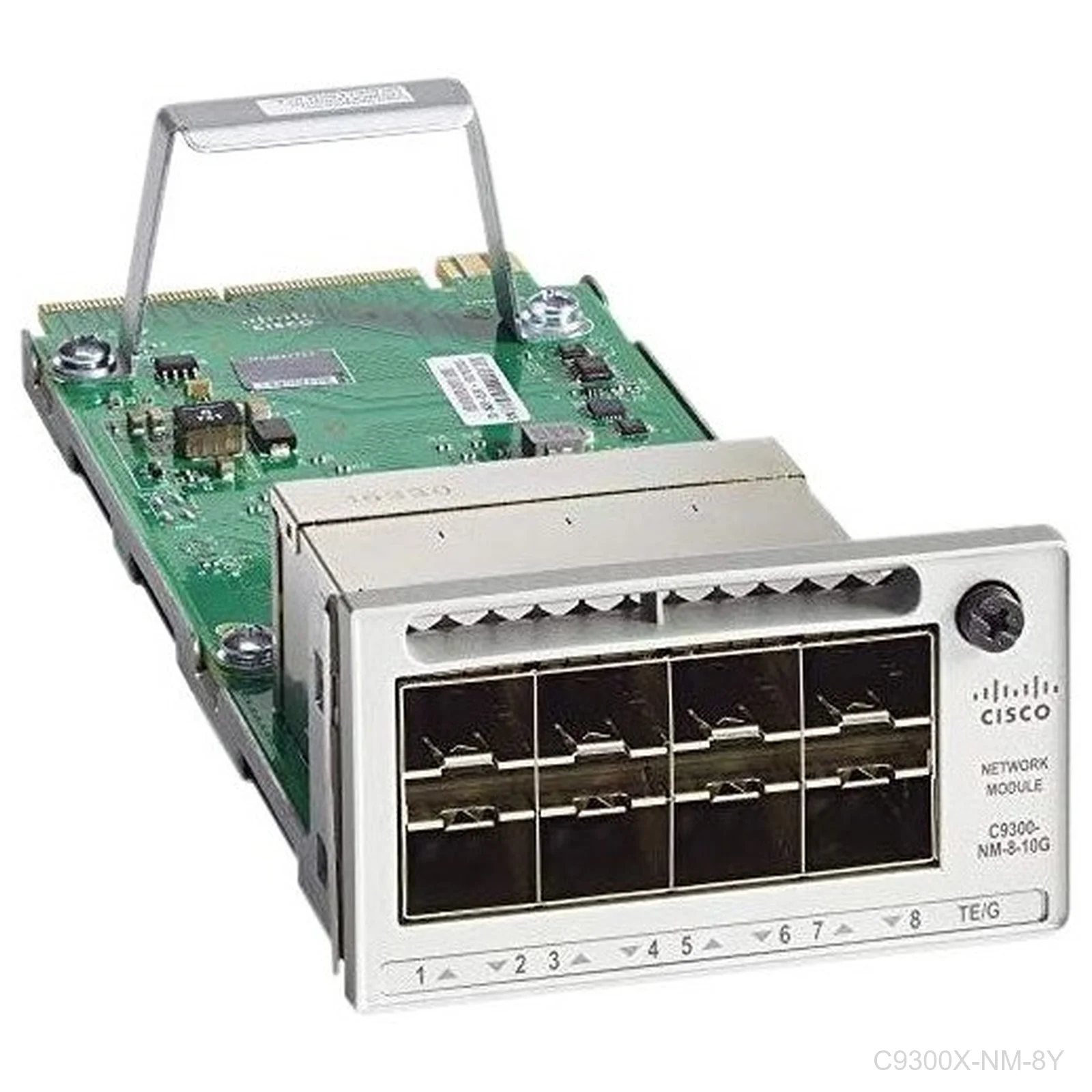 [C9300X-NM-8Y] Cisco C9300X-NM-8Y, Catalyst 9300X 8-Port 1G/10G/25G Network Module
