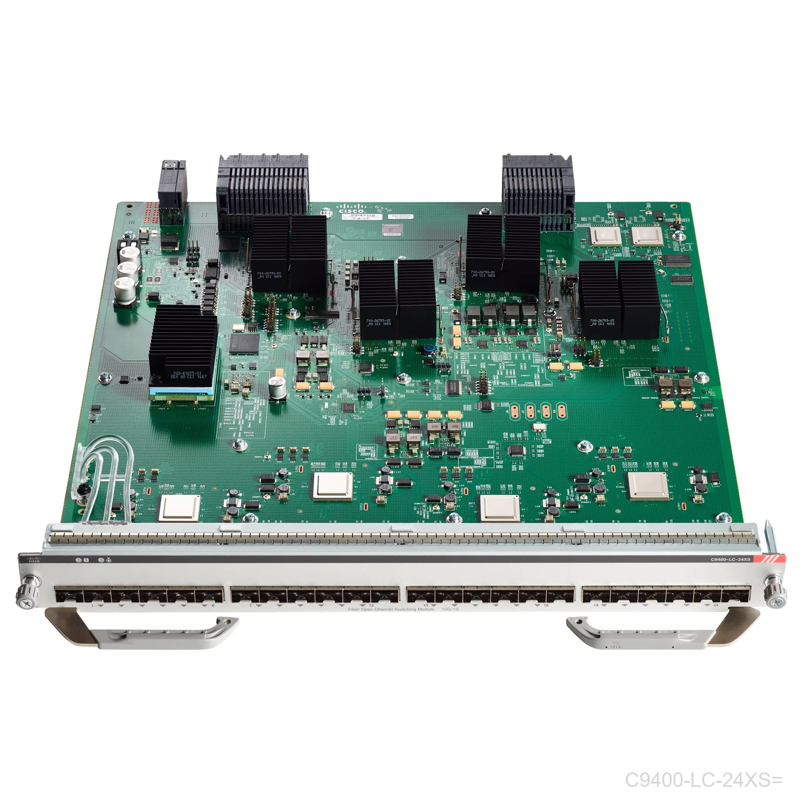[C9400-LC-24XS=] Cisco C9400-LC-24XS=, Catalyst 9400 24-Port 10G SFP+ Line Card