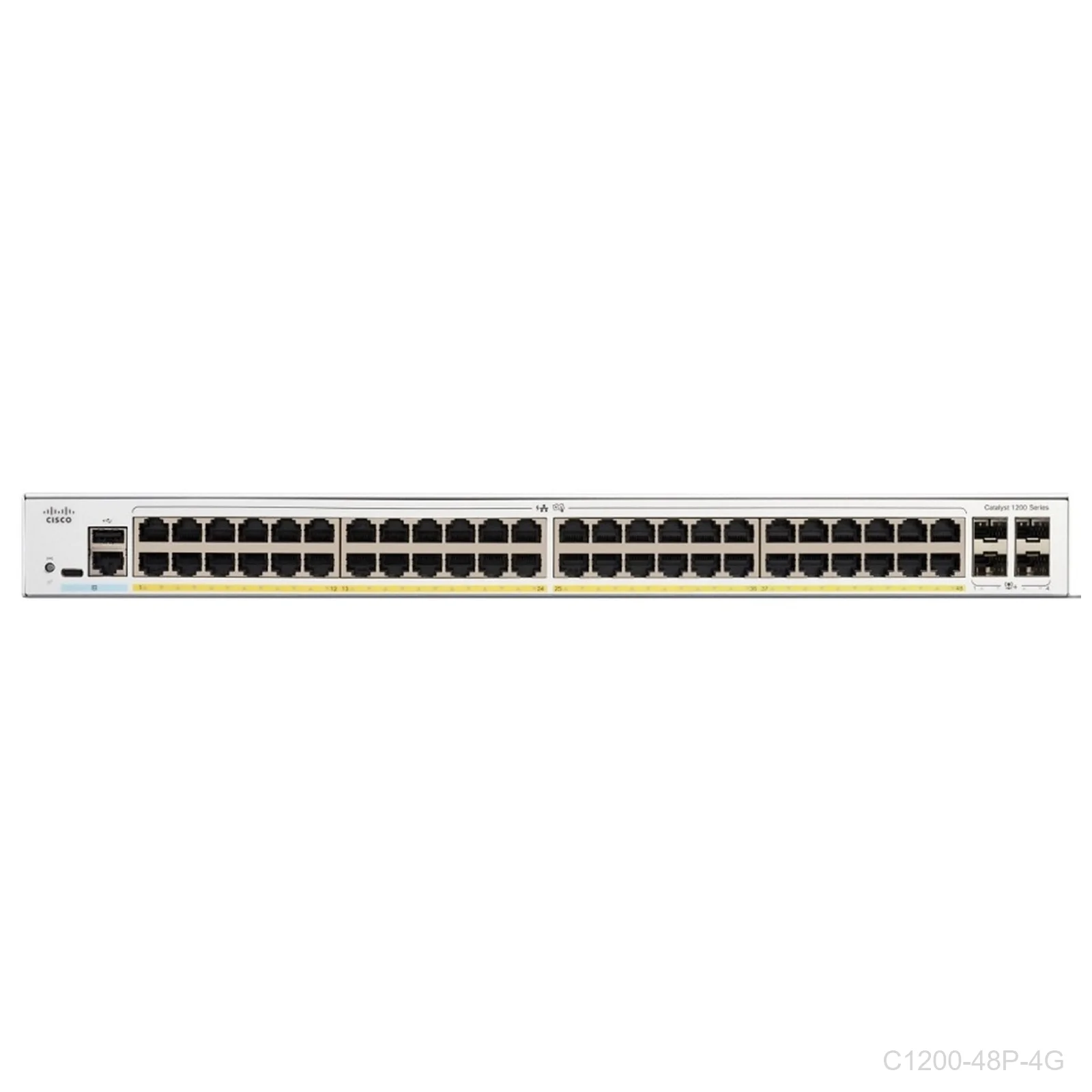 [C1200-48P-4G] Cisco C1200-48P-4G, 48 ports Giga POE+ 375W + 4 x 1G, Catalyst Switch