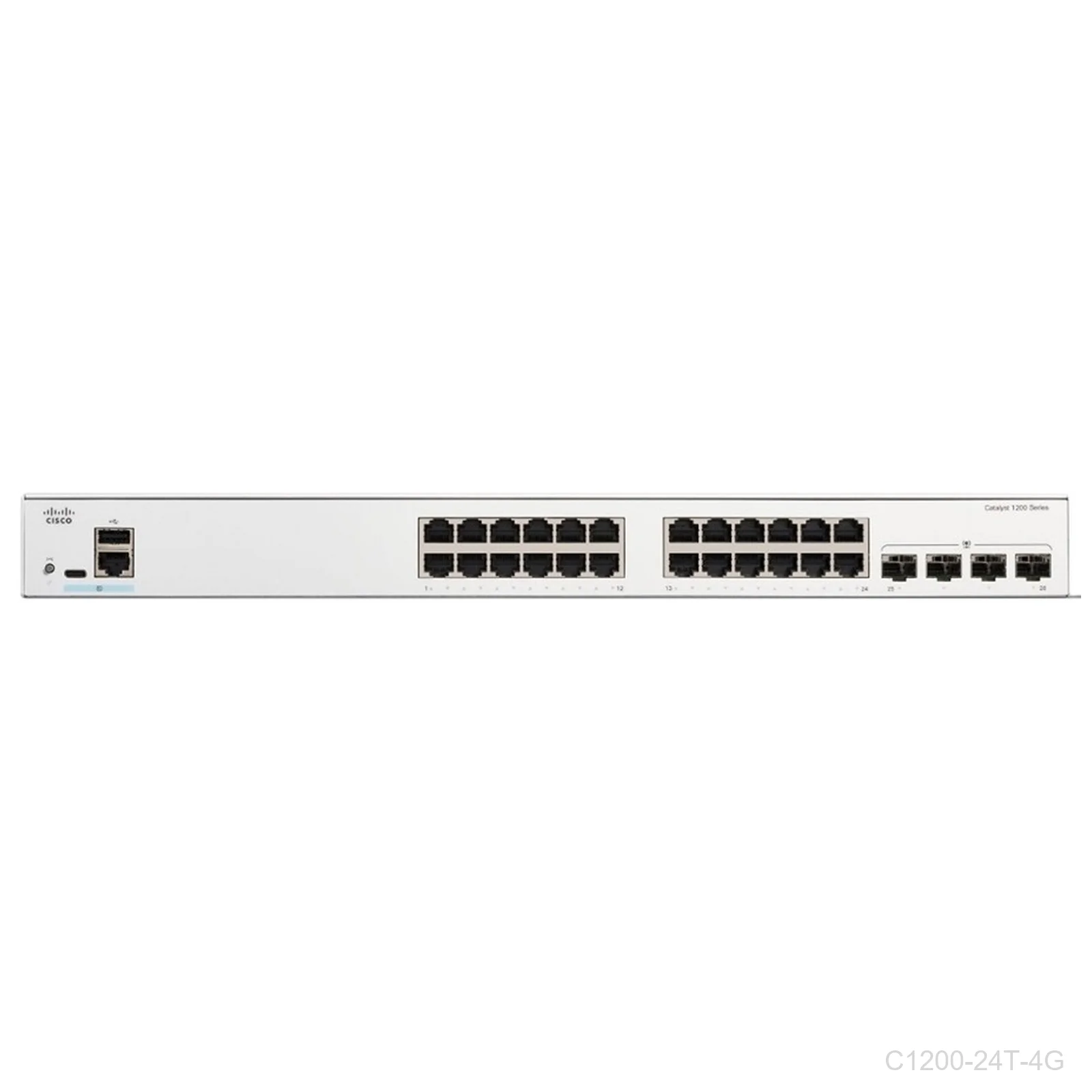 [C1200-24T-4G] Cisco C1200-24T-4G, 24 ports Giga + 4 x 1G SFP ports, Catalyst Switch