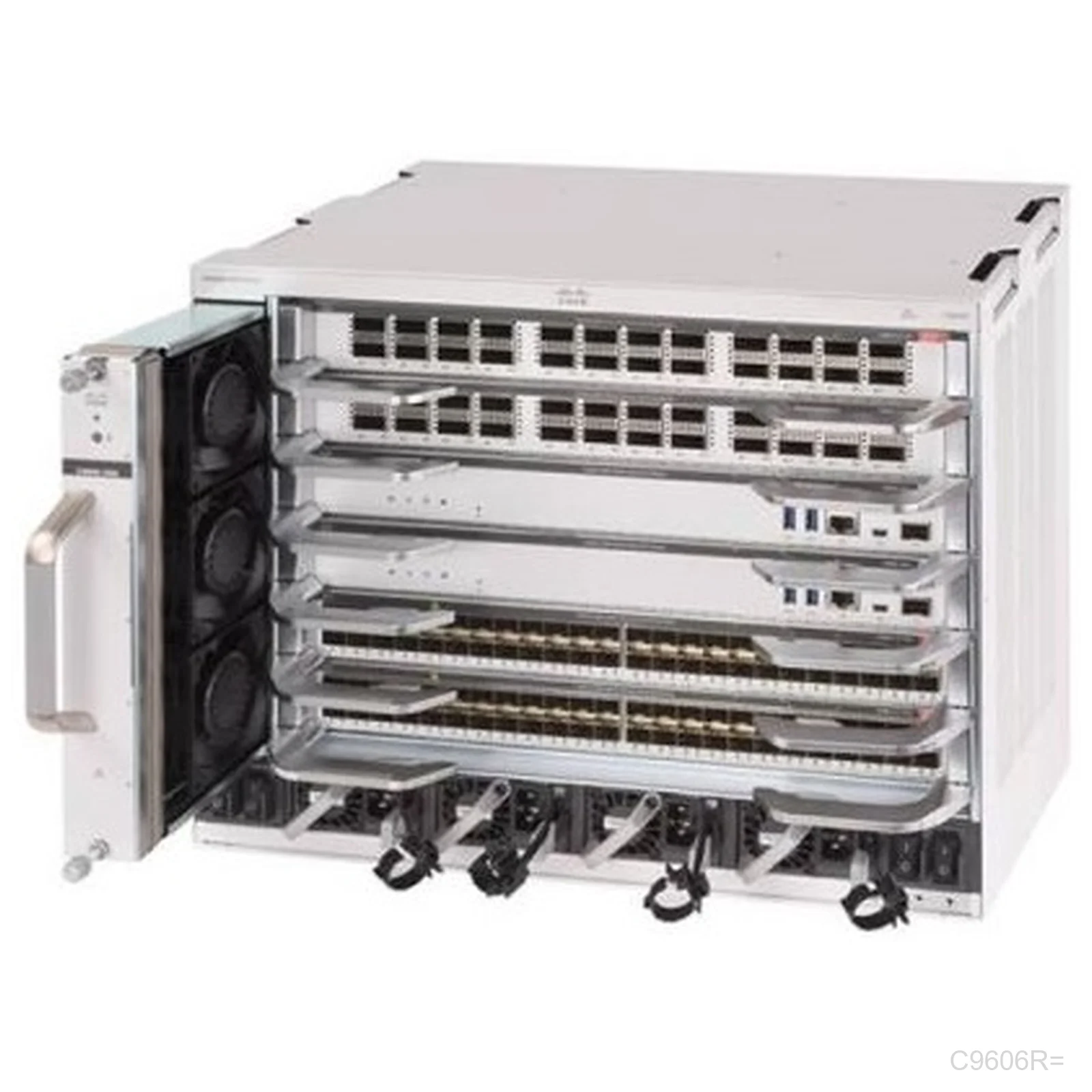 [C9606R=] Cisco C9606R=, Catalyst 9600 6-Slot Switch Chassis