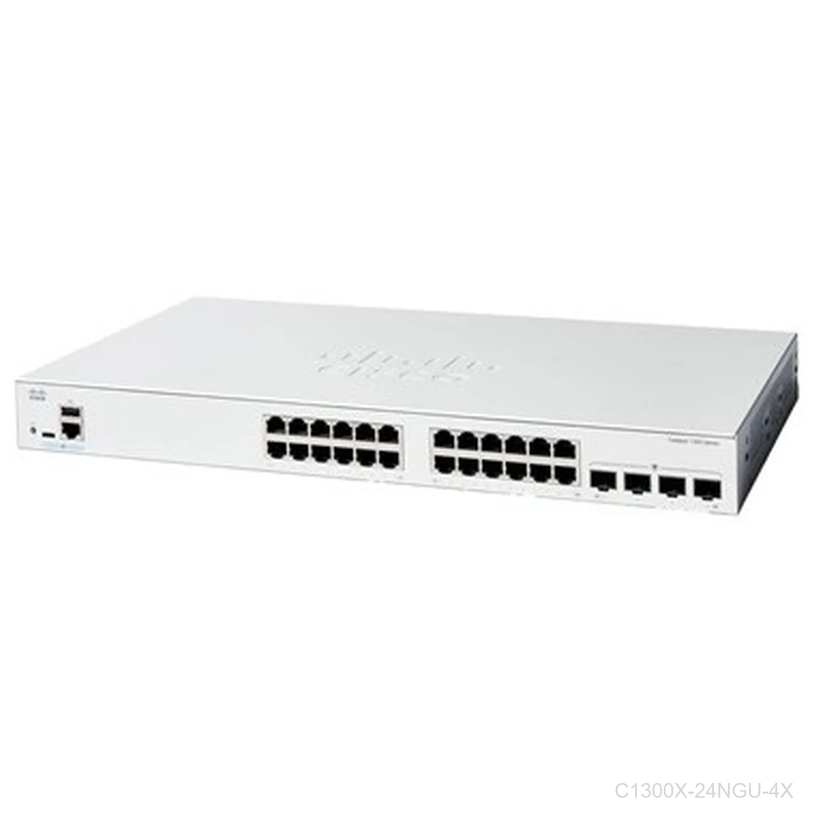 [C1300X-24NGU-4X] Cisco C1300X-24NGU-4X, 16 x Giga POE+, 4 x 10G SFP28, Catalyst Switch