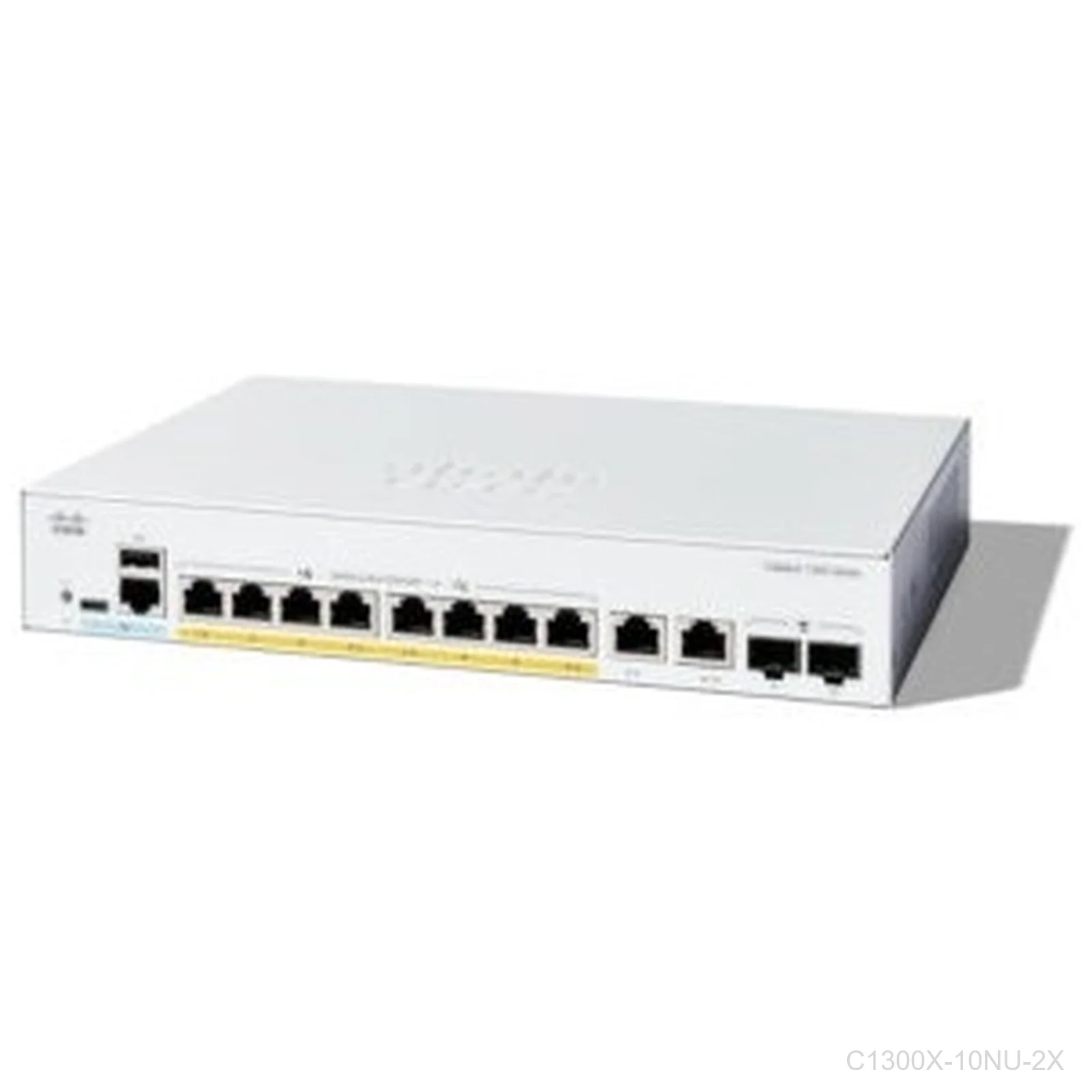 [C1300X-10NU-2X] Cisco C1300X-10NU-2X, 10 ports 5G mGig 60W PoE++ 385W, Catalyst Switch