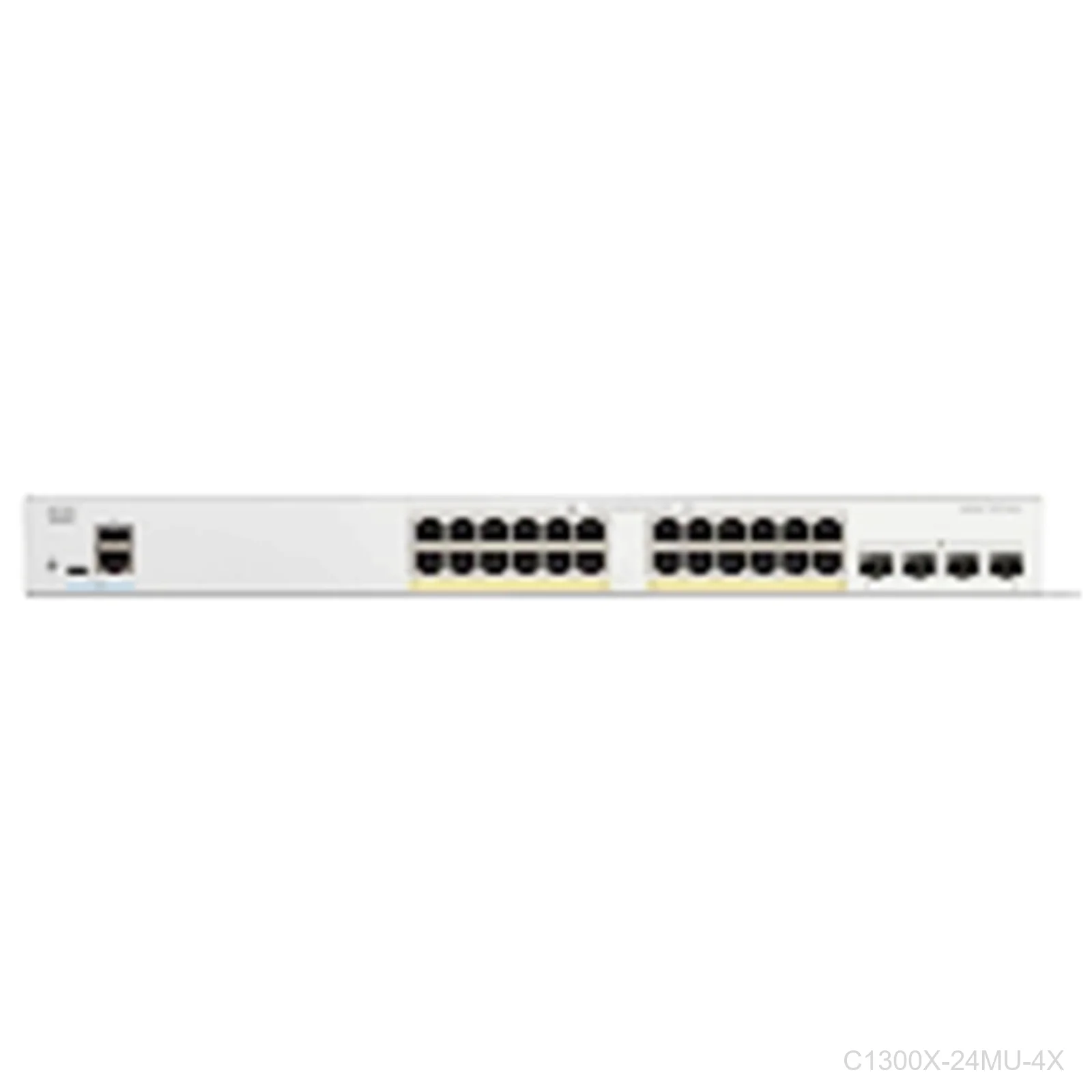 [C1300X-24MU-4X] Cisco C1300X-24MU-4X, 16 x 2.5G 30W PoE+, Catalyst Switch