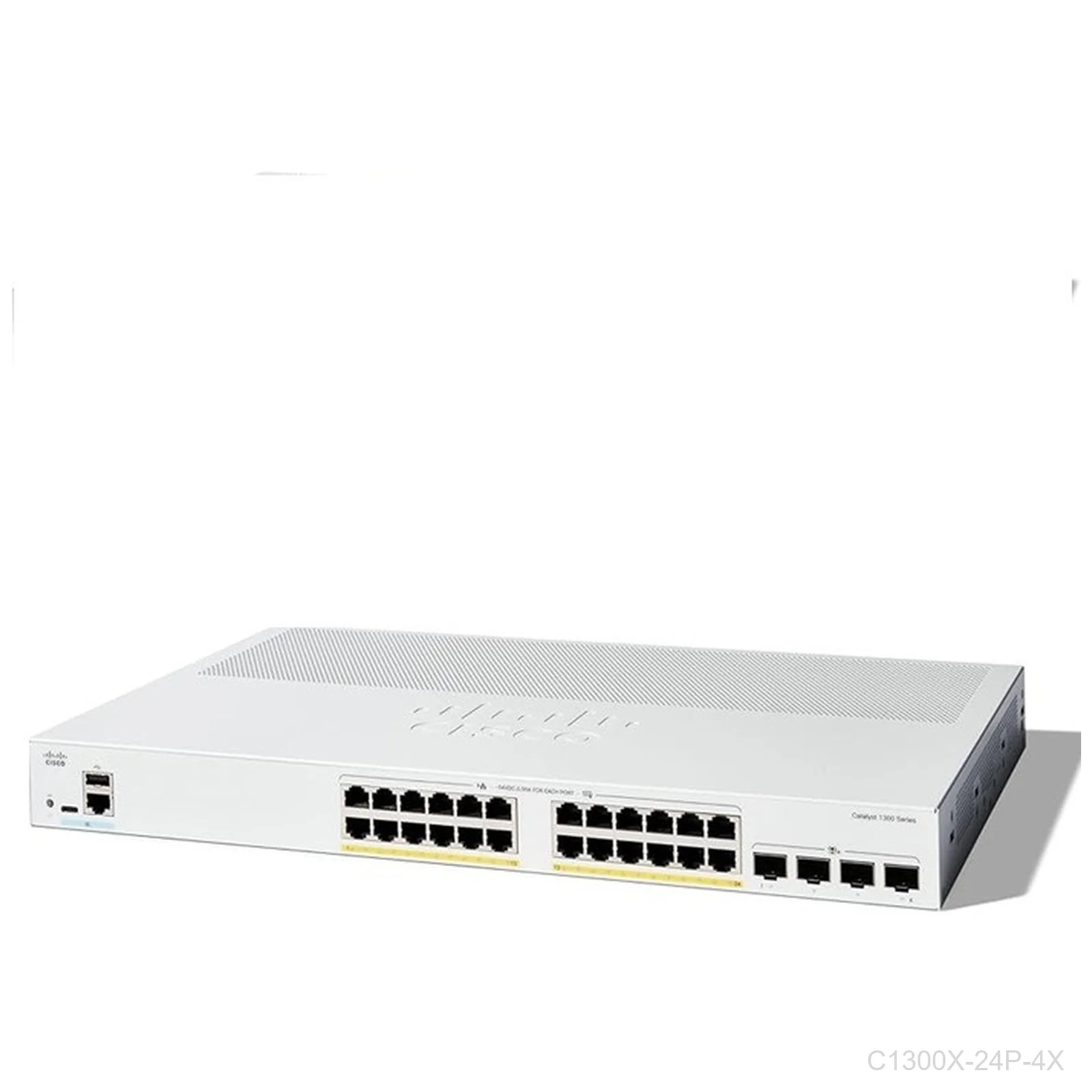 [C1300X-24P-4X] Cisco C1300X-24P-4X, 24 ports Giga POE+ 385W + 4 x 10G, Catalyst Switch