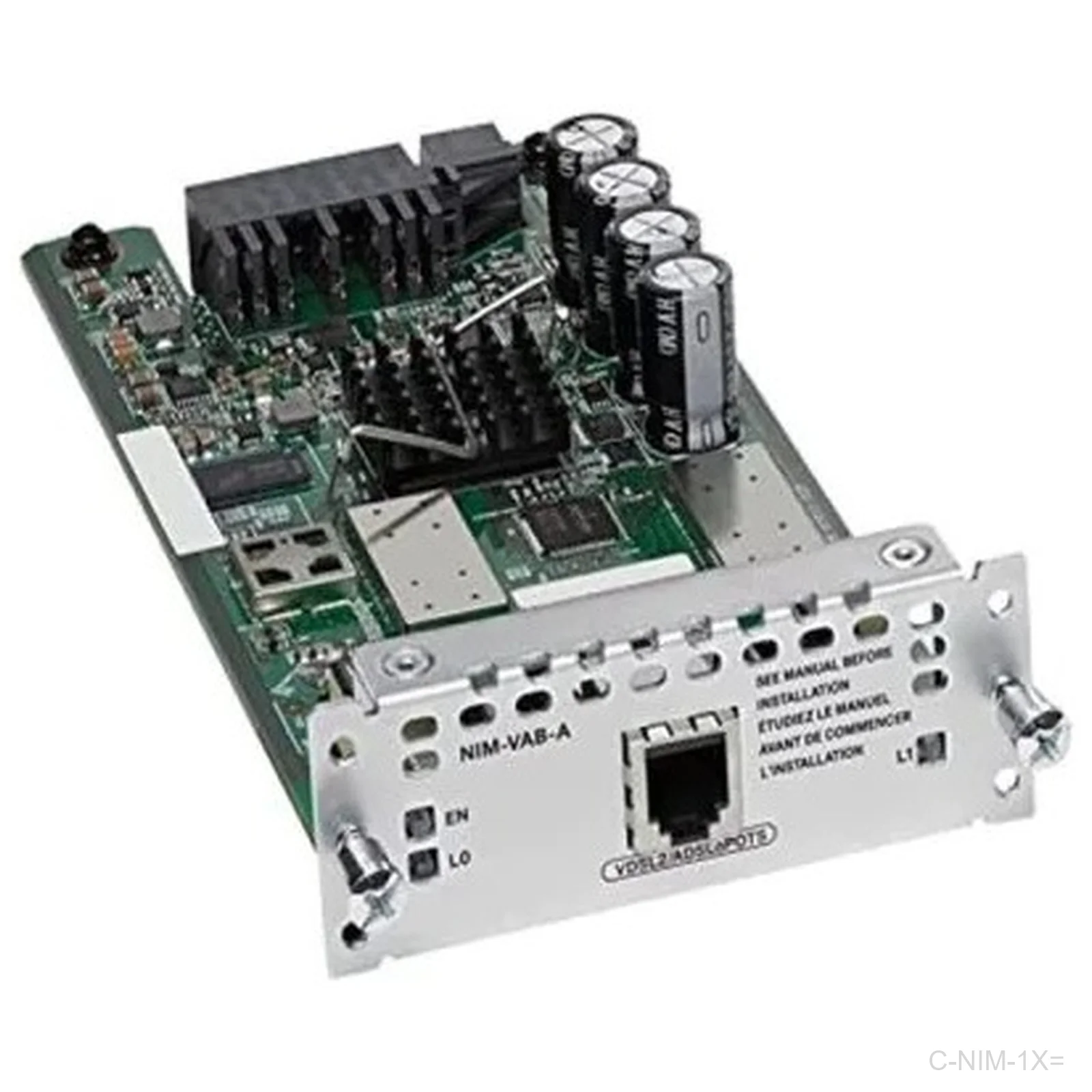 [C-NIM-1X=] Cisco C-NIM-1X=, Catalyst 10G SFP/SFP+ WAN Network Interface Module