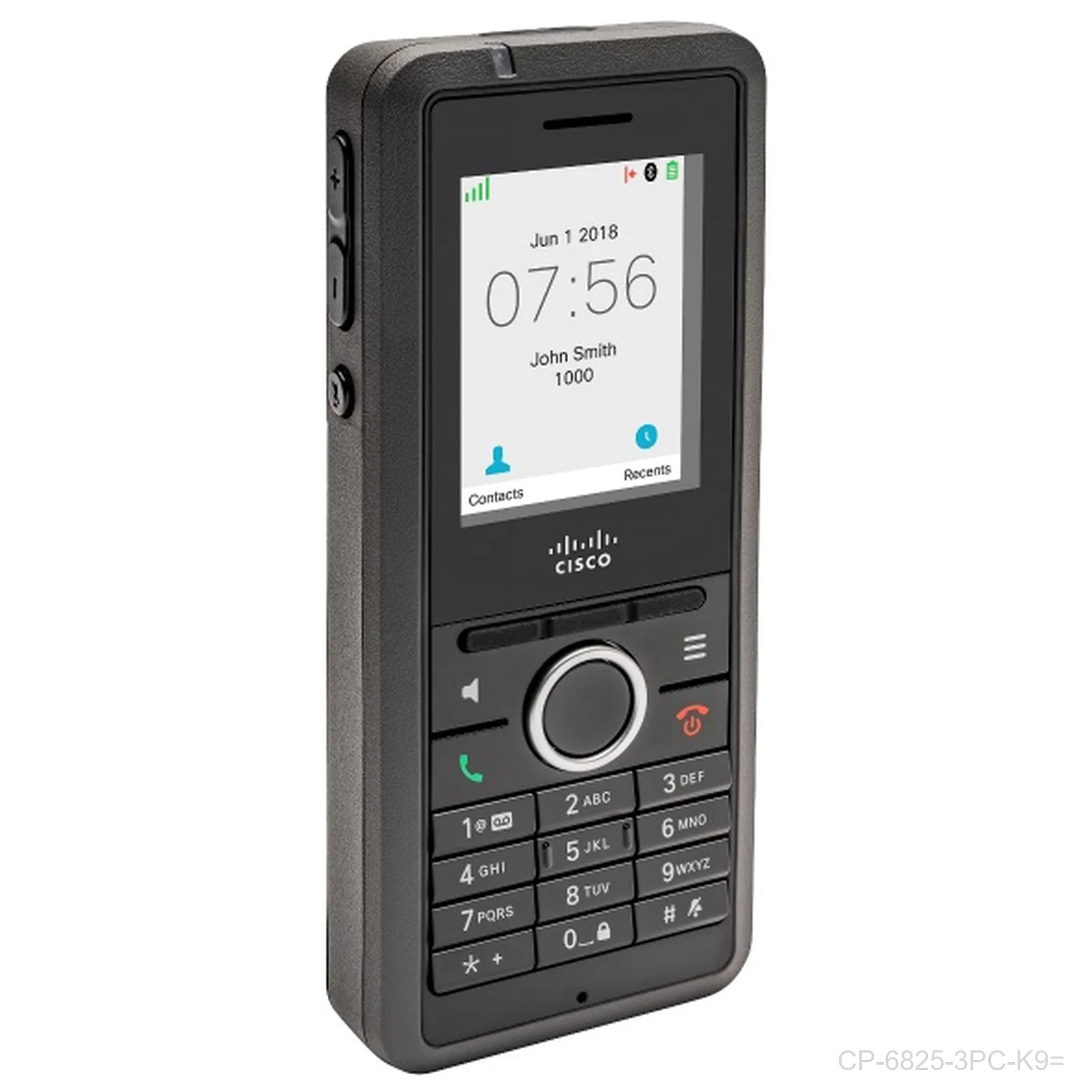 [CP-6825-3PC-K9=] Cisco CP-6825-3PC-K9= 6825 MPP DECT Handset with Battery and Cradle
