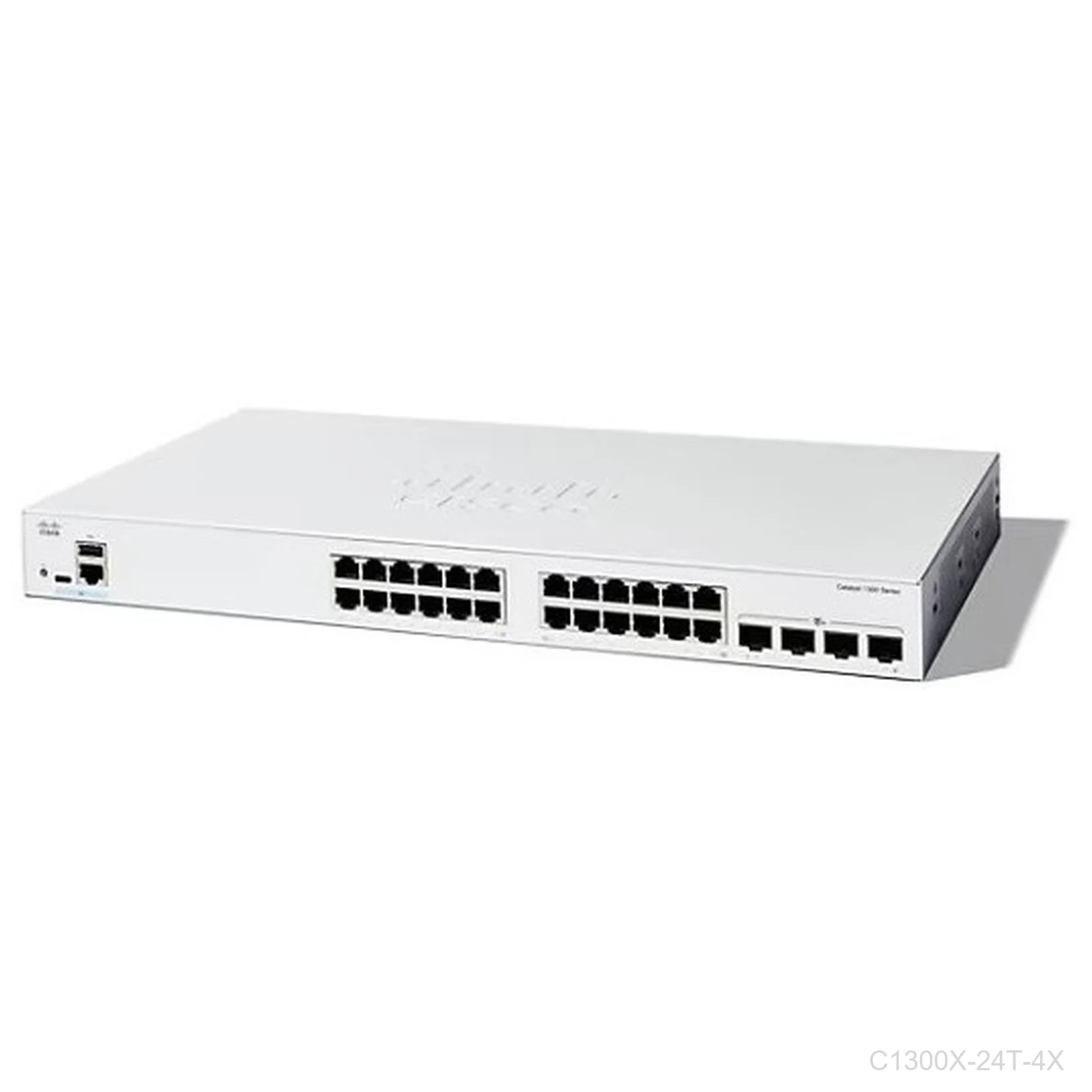 [C1300X-24T-4X] Cisco C1300X-24T-4X, 24 ports Giga + 4 x 10G SFP28, Catalyst Switch