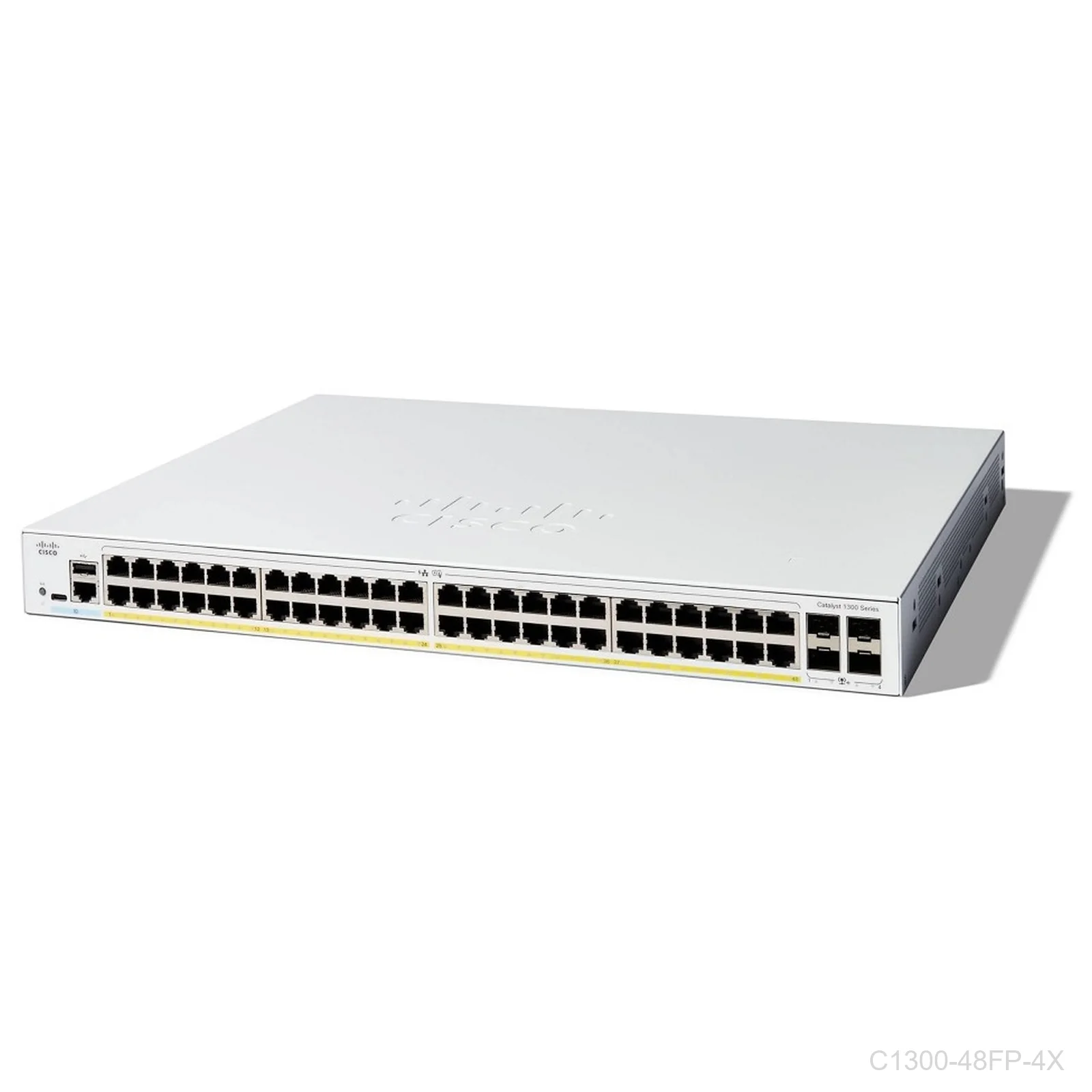 [C1300-48FP-4X] Cisco C1300-48FP-4X, 48 ports Giga PoE+ 740W, Catalyst Switch
