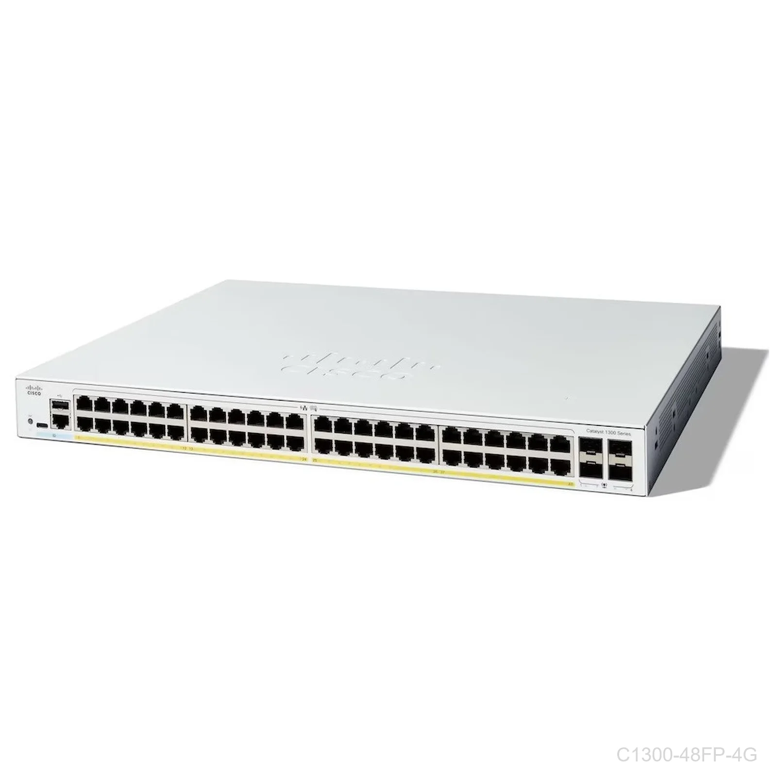 [C1300-48FP-4G] Cisco C1300-48FP-4G, 48 ports Giga PoE+ 740W, Catalyst Switch