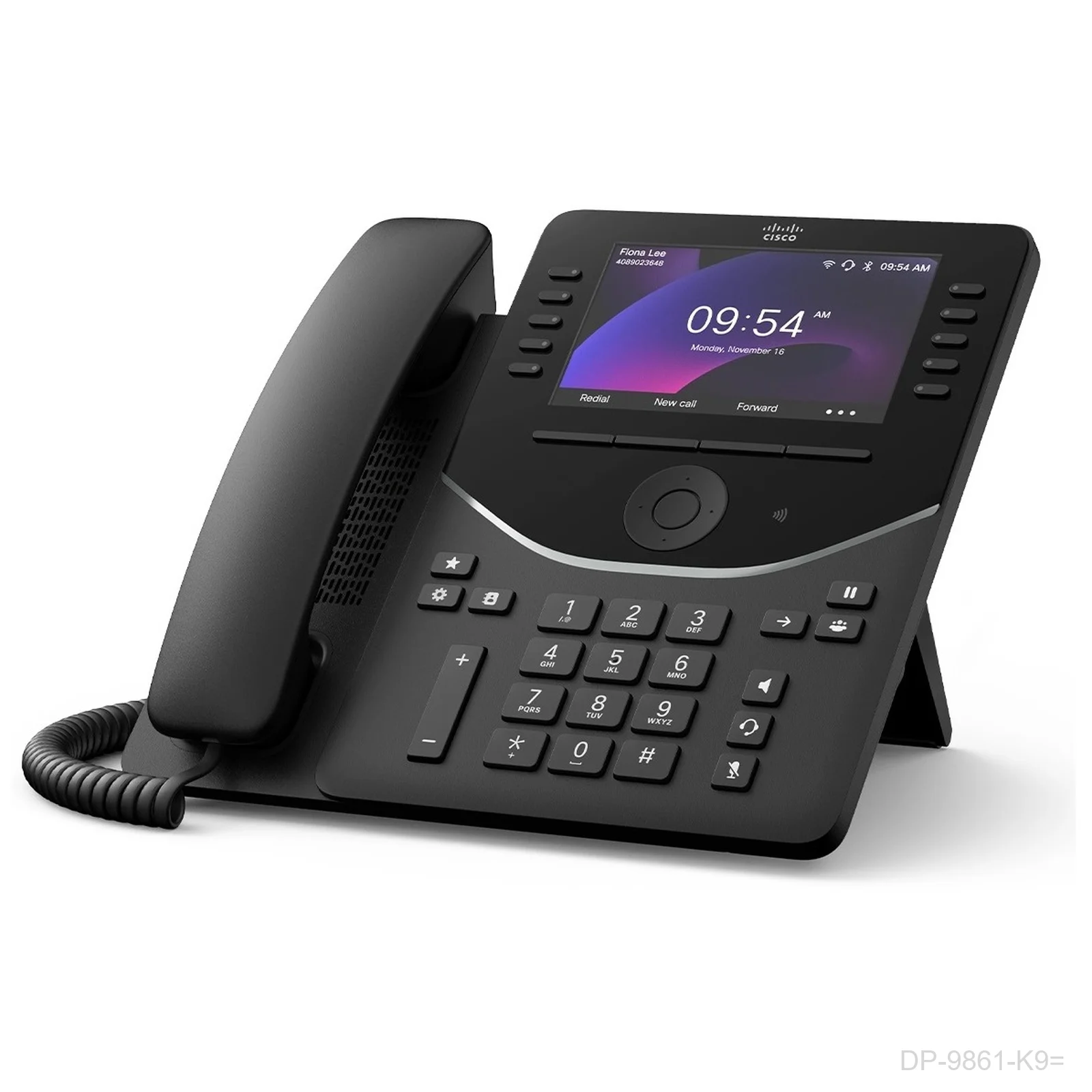 [DP-9861-K9=] Cisco DP-9861-K9= Desk Phone 9861 Carbon Black