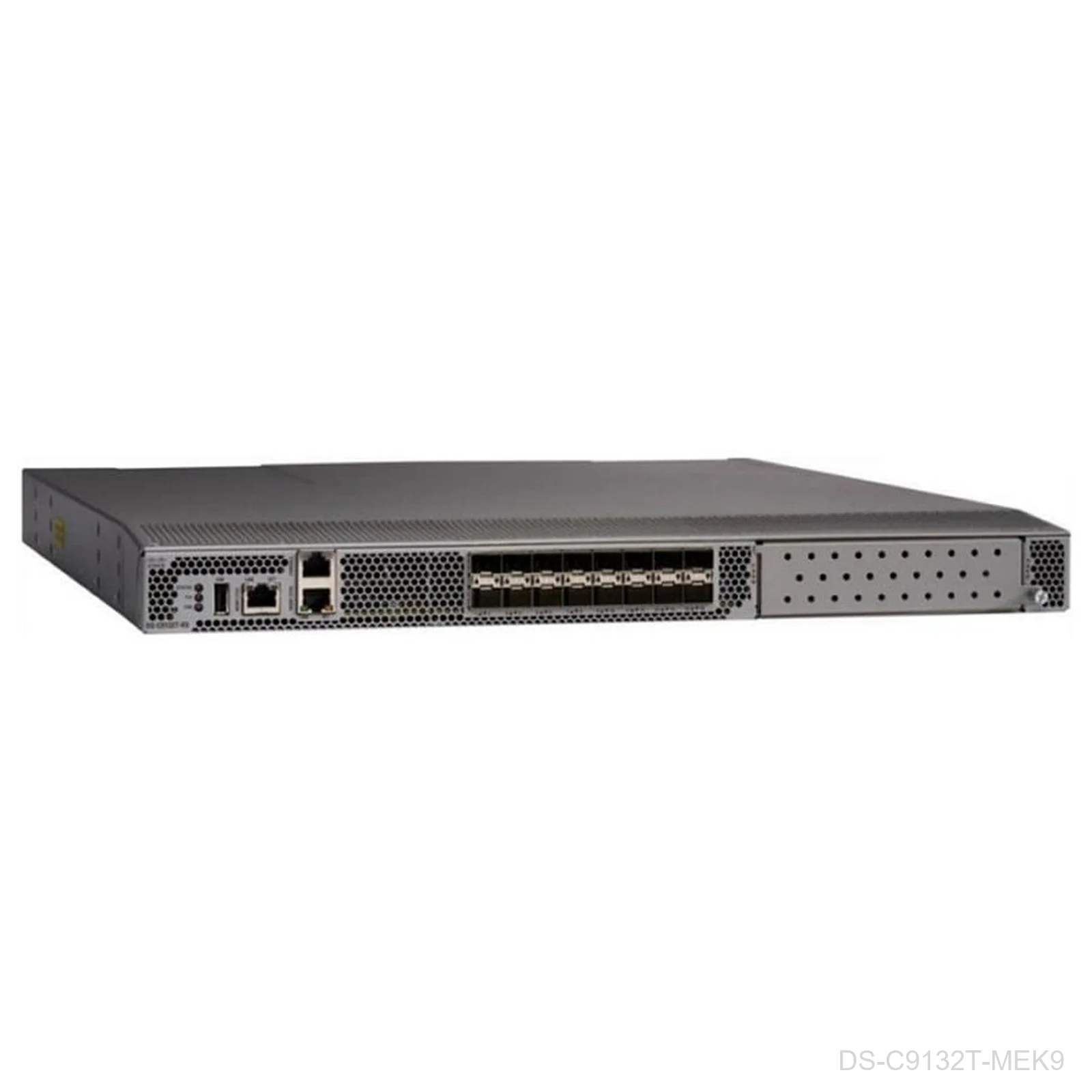 [DS-C9132T-MEK9] Cisco DS-C9132T-MEK9, MDS 9132T 32G 1RU Fibre Channel Switch, 2 Fans