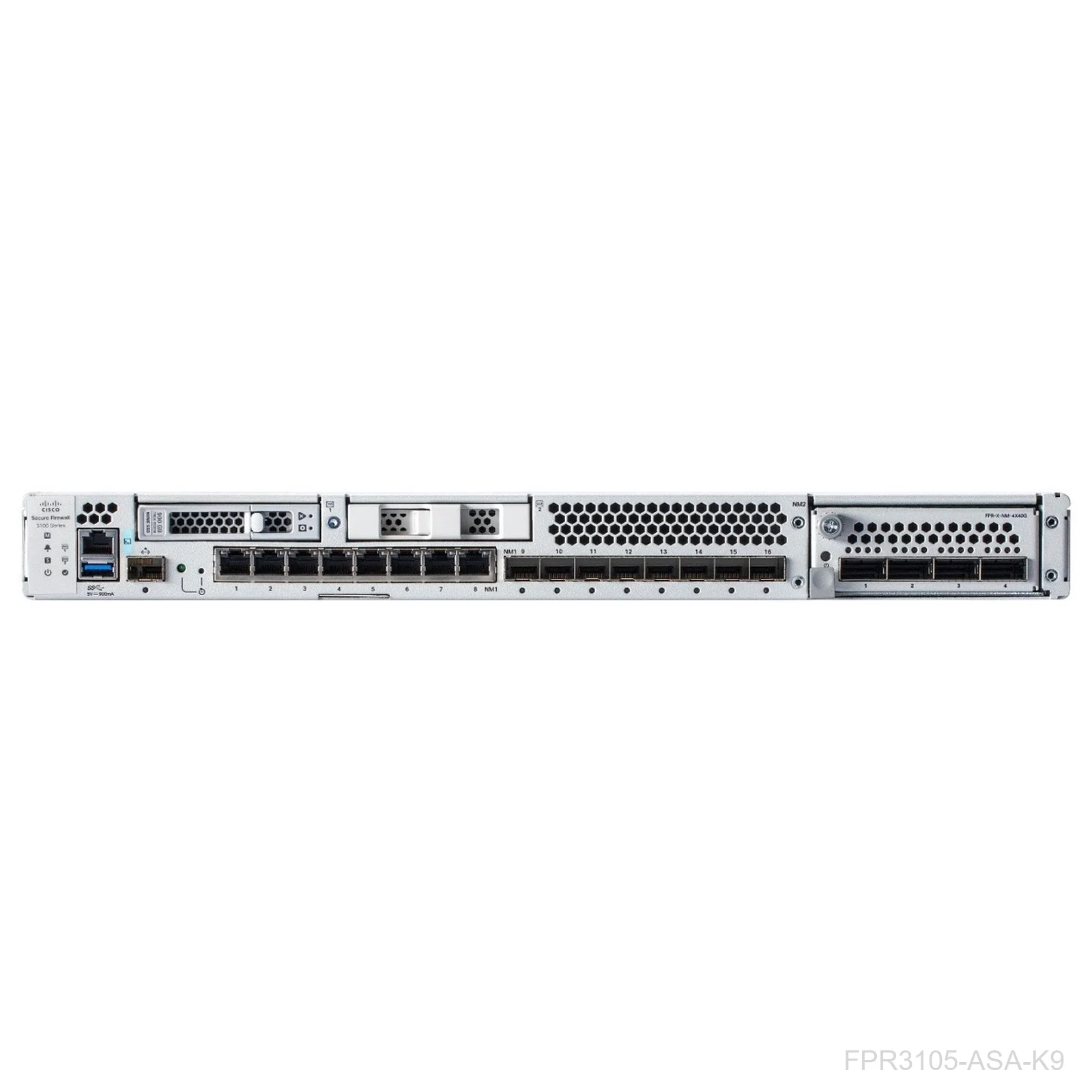 [FPR3105-ASA-K9] Cisco FPR3105-ASA-K9, Secure Firewall 3105 ASA Firewall Appliance, 1RU