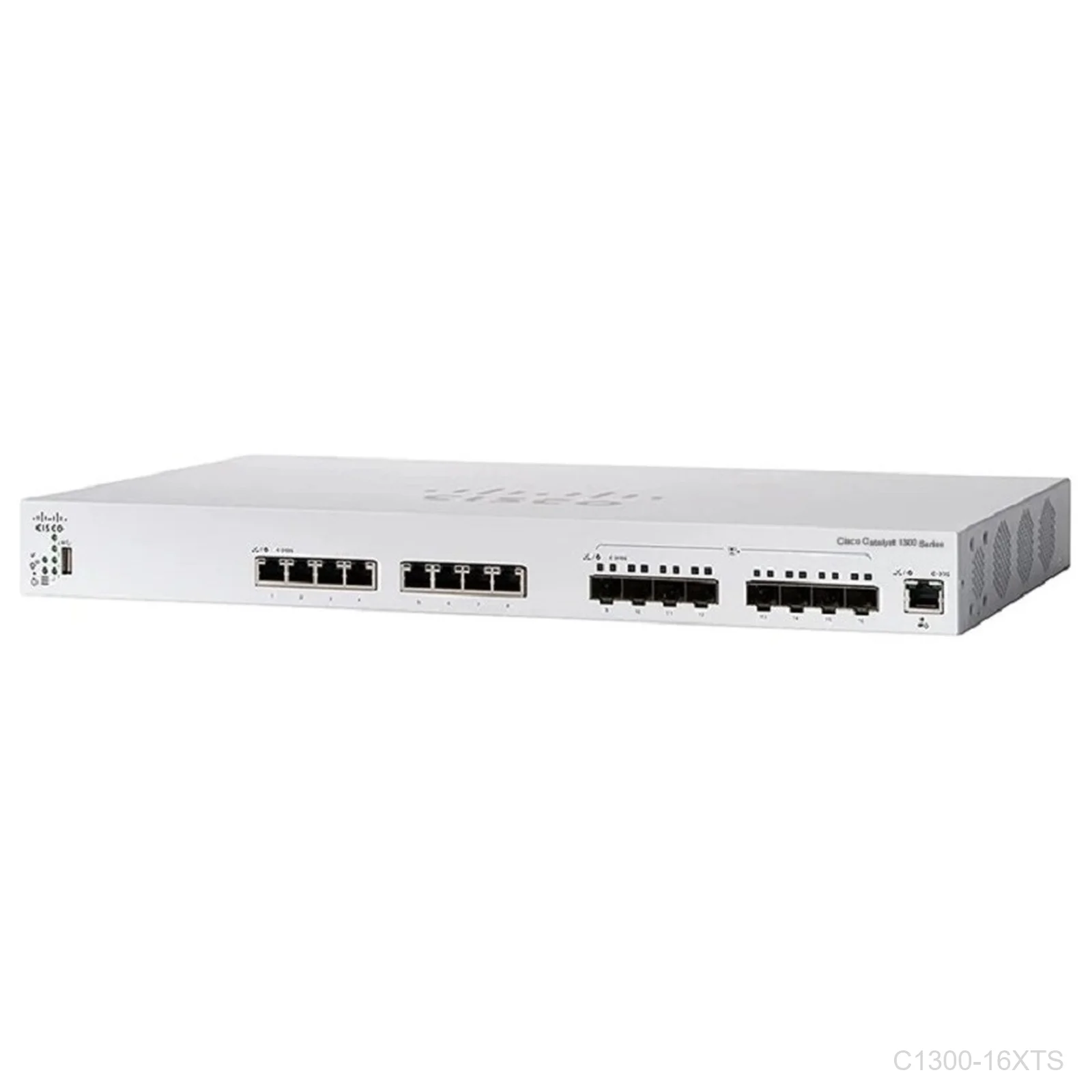 [C1300-16XTS] Cisco C1300-16XTS, 8 x 10G copper + 8 x 10G, Layer 3 Catalyst Switch