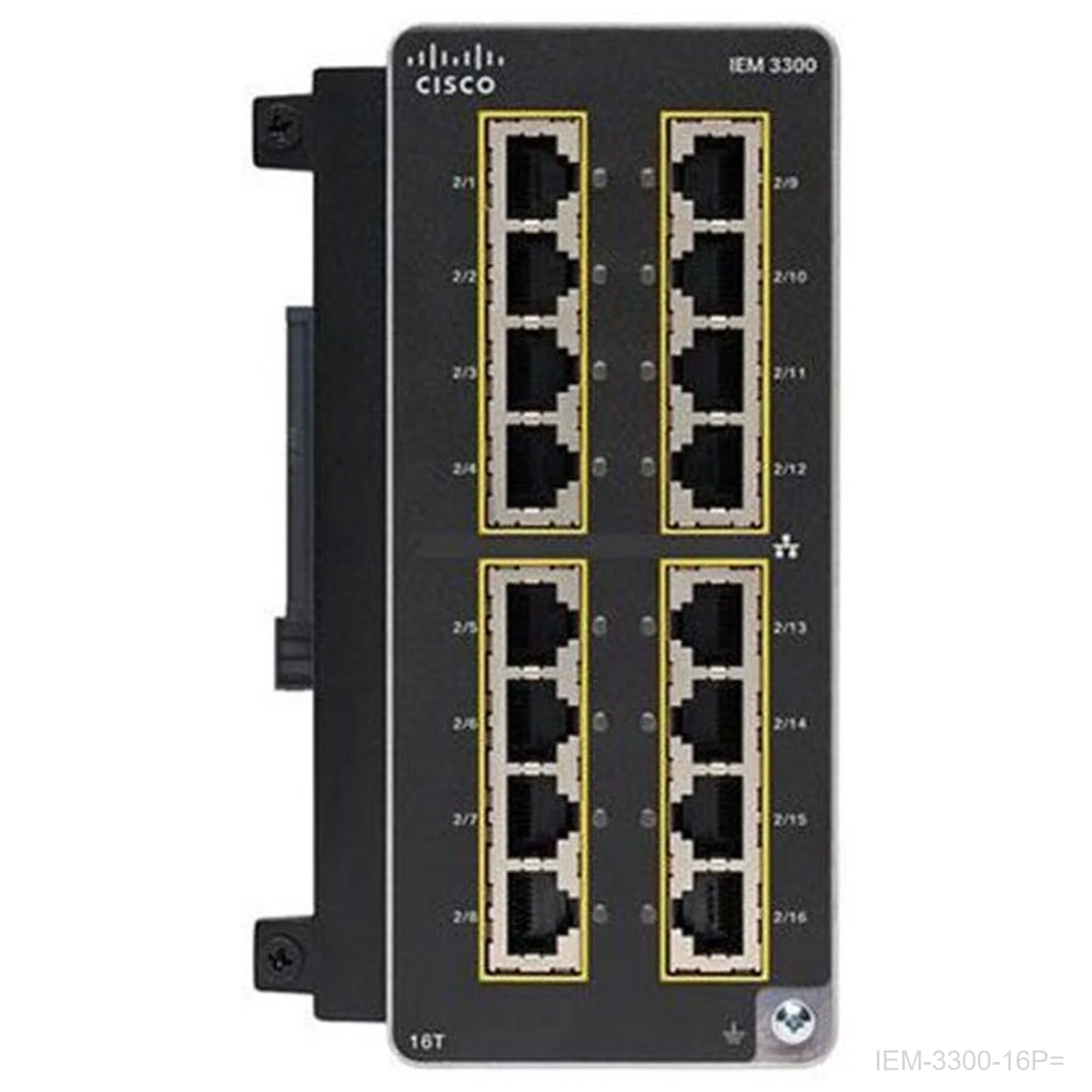 [IEM-3300-16P=] Cisco IEM-3300-16P=, Catalyst IE3300 Expansion, 16 GE PoE/PoE+ Copper