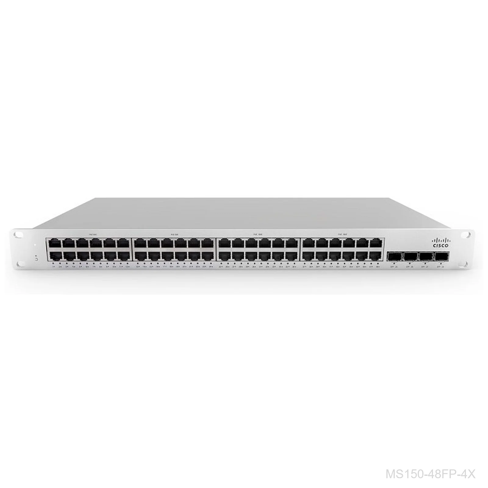 [MS150-48FP-4X] Cisco Meraki MS150-48FP-4X 48-Port Gigabit PoE Switch, 10G Uplinks