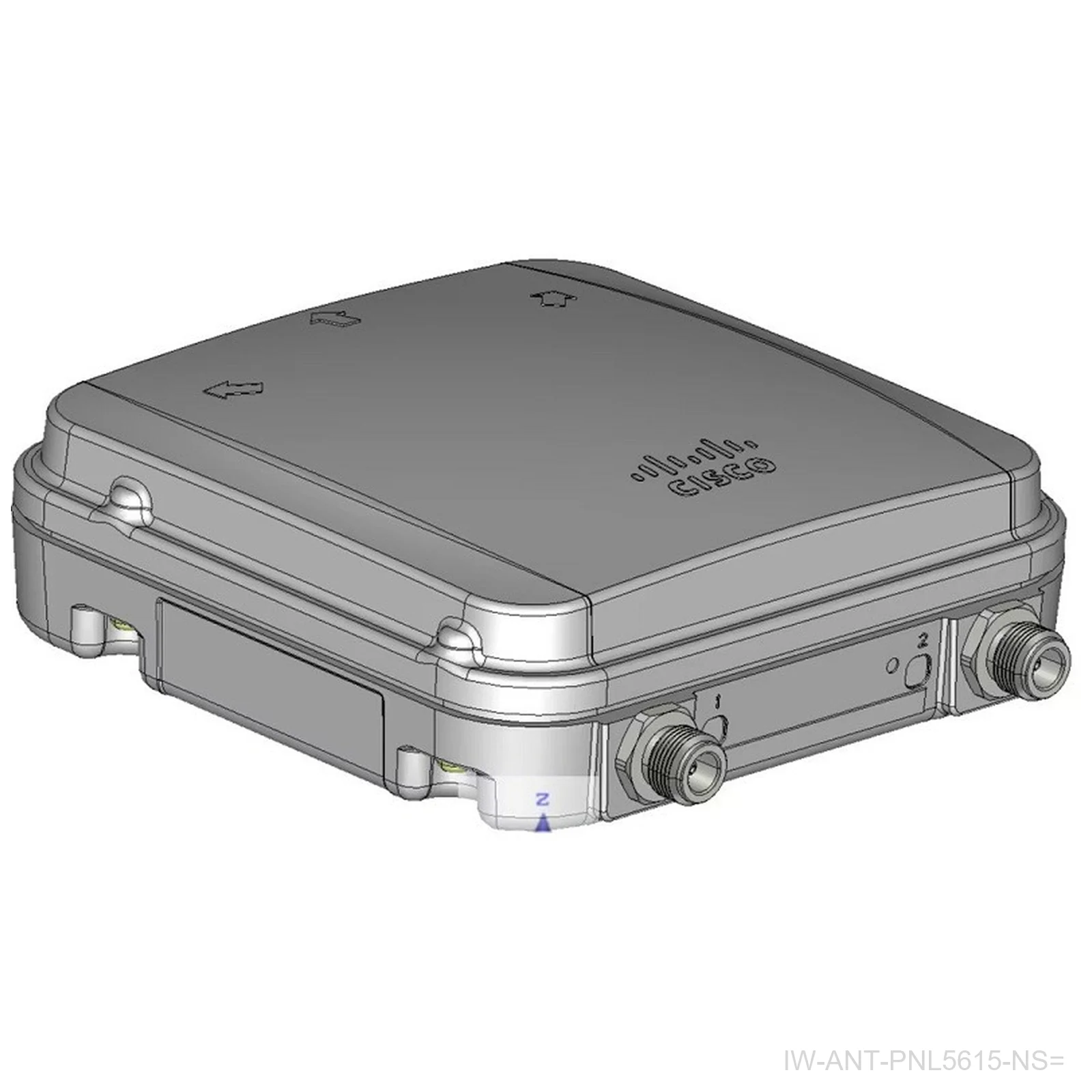 [IW-ANT-PNL5615-NS=] Cisco IW-ANT-PNL5615-NS=, Industrial Wireless 2-Port High Gain Panel