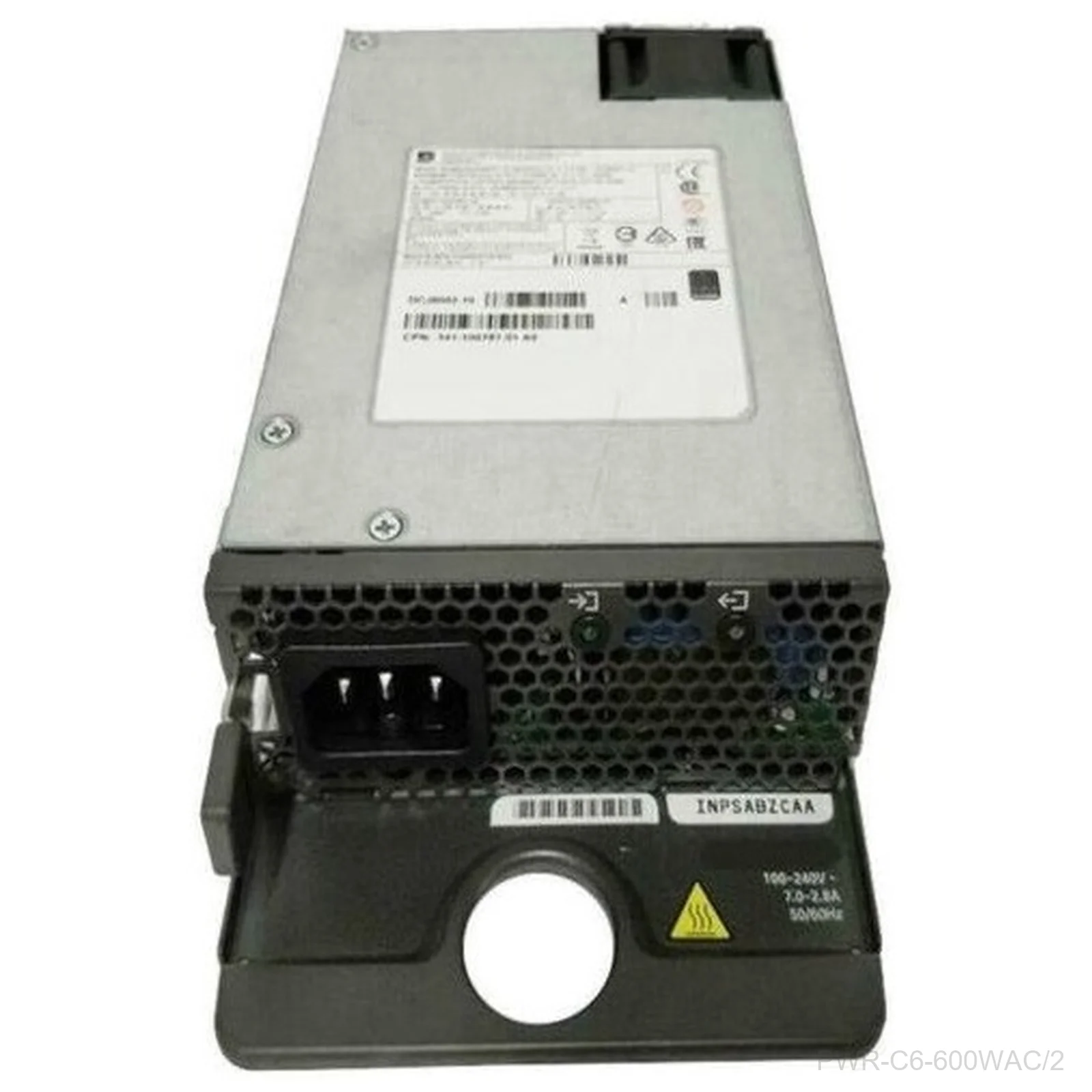 [PWR-C6-600WAC/2] Cisco PWR-C6-600WAC/2, 600W AC Config 6 Secondary Power Supply