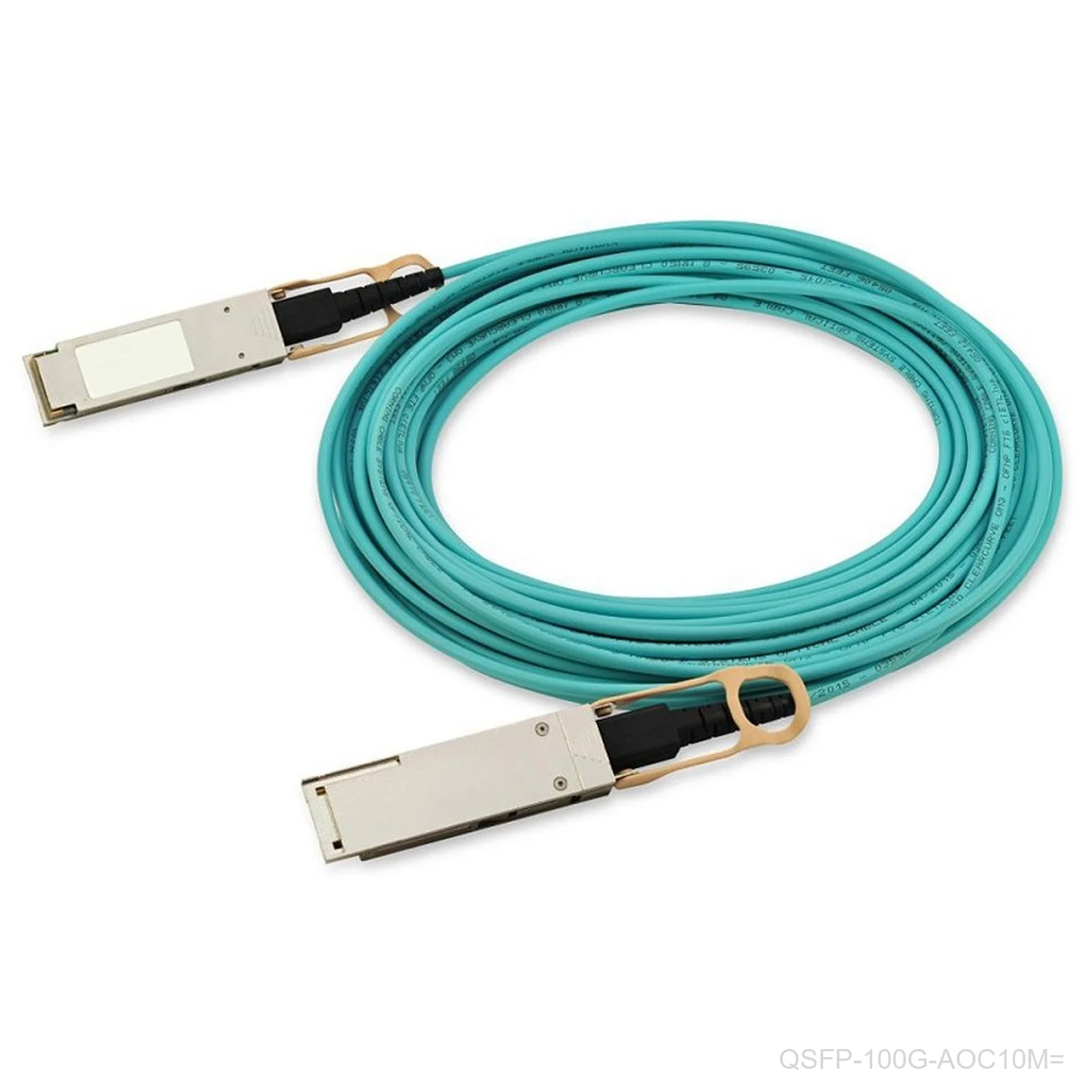 [QSFP-100G-AOC10M=] Cisco QSFP-100G-AOC10M=, 100GBASE QSFP Active Optical Cable, 10 m