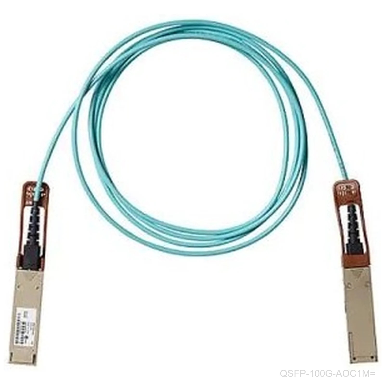 [QSFP-100G-AOC1M=] Cisco QSFP-100G-AOC1M=, 100GBASE QSFP Active Optical Cable, 1 m
