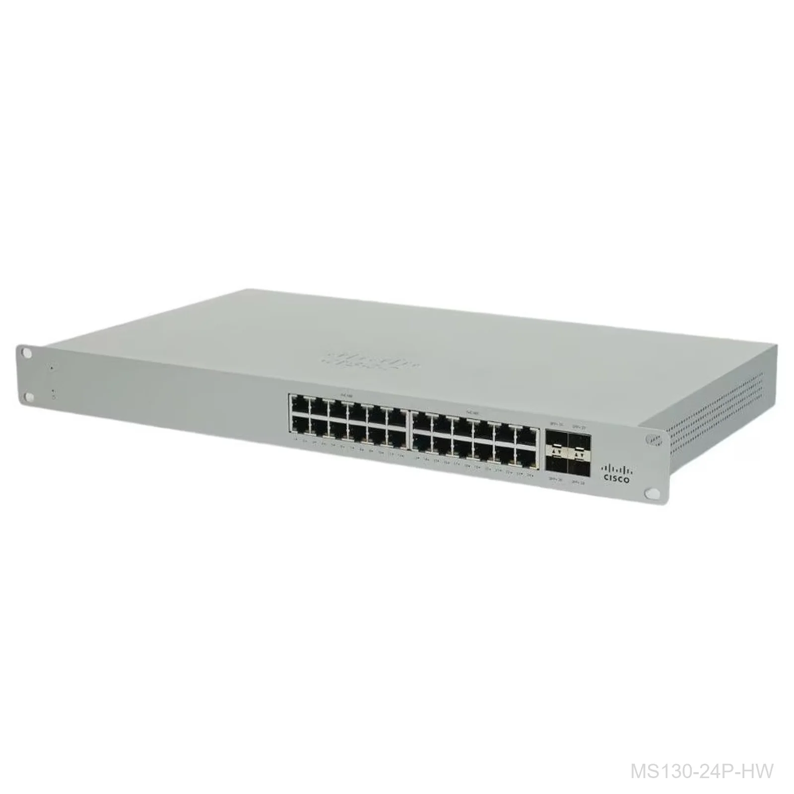 [MS130-24P-HW] Cisco Meraki MS130-24P-HW 24-Port Gigabit PoE Switch, SFP Uplinks